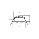 Brumberg 39469223 LED-Einbaustrahler 230 V AC, 50 Hz
