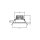 Brumberg 40476073 LED-Einbaudownlight 230 V AC, 50 Hz