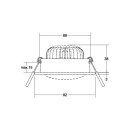 Brumberg 40479183 LED-Einbaustrahler 230 V AC, 50 Hz