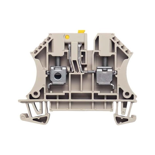 Weidmüller WTR4 Trenn- und Messtrenn-Reihenklemme Schraubanschluss 4 mm² 500 V 32 A schwenkbar Beige