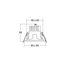 Brumberg 40641173 LED-Einbaudownlight