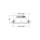 Brumberg 40644183DA LED-Einbaudownlight