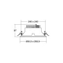 Brumberg 40645174 LED-Einbaudownlight