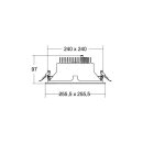 Brumberg 40645174DA LED-Einbaudownlight