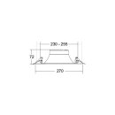 Brumberg 40673184DA LED-Einbaudownlight