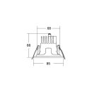 Brumberg 41611183 LED-Einbaudownlight