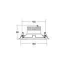 Brumberg 41613185DA LED-Einbaudownlight