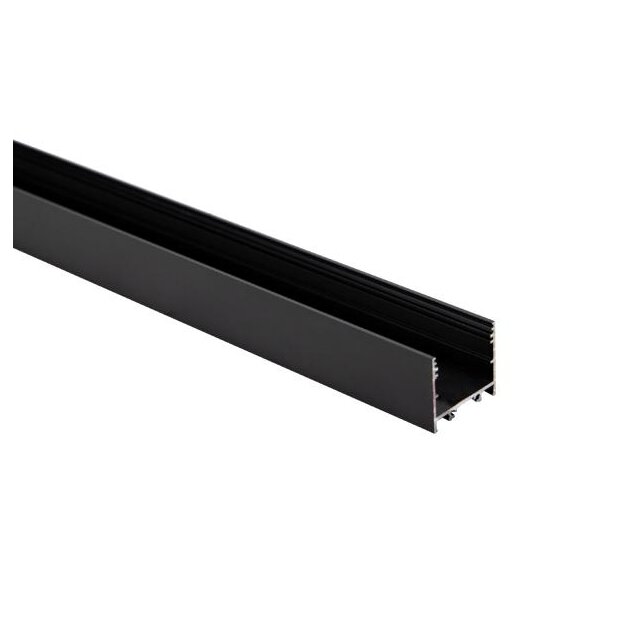 Brumberg 53606080 LED-Anbauprofil schwarz eloxiert