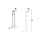 Brumberg 65112103 LED-Pollerleuchte