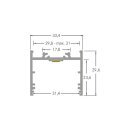Brumberg 73606070 Segment-LED-Anbauprofil
