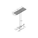 Brumberg 77414694MS LED-Stehleuchte 4 Kopf