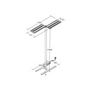 Brumberg 77432174ST LED-Stehleuchte 2-Kopf diagonal links