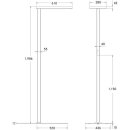 Brumberg 77453694 LED-Stehleuchte 100 W, 4.000 K
