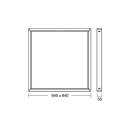 Brumberg 81032056 Aufbaurahmen LED Panel zu 32055