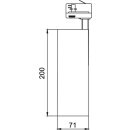 Brumberg 88394684 LED-Schienenstrahler 23W 4000K DALI si