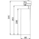 Brumberg 88398175 LED-Schienenstrahler 3500K 32W ws DALI