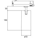 Brumberg 88724184DA LED-Schienenstrahler