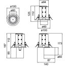 Brumberg 88742164DA LED-Einbaurichtstrahler