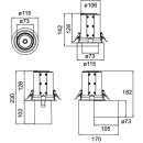 Brumberg 88752164DA LED-Einbaurichtstrahler
