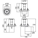 Brumberg 88763164DA LED-Einbaurichtstrahler