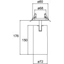 Brumberg 88804173DA LED-Halbeinbau-Richtstrahler