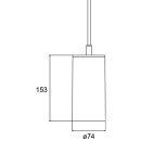 Brumberg 88872163 LED-Pendelleuchte