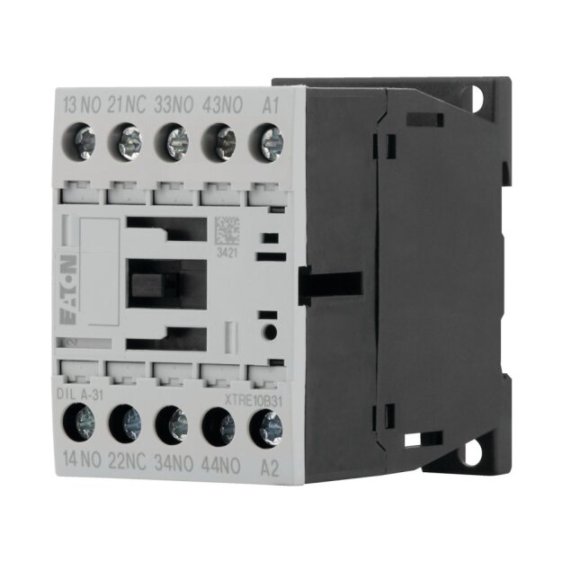 eaton Hilfsschütz 220 V 50/60 Hz 3 S 1 Ö Schraubklemmen Wechselstrombetätigung DILA-31(220V50/60HZ) 276371