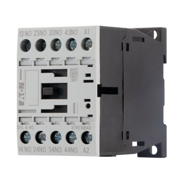 eaton Hilfsschütz 24 V 50 Hz 4 S Schraubklemmen Wechselstrombetätigung DILA-40(24V50HZ) 276316
