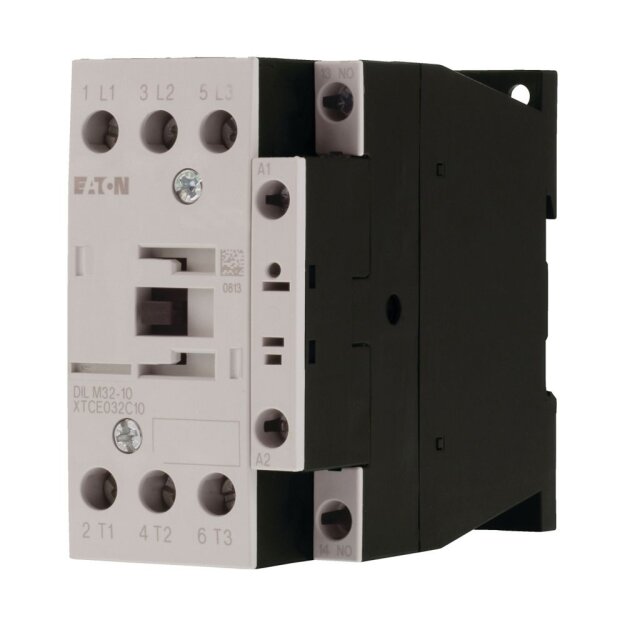 eaton Leistungsschütz 3-polig 380 V 400 V 15 kW 1 S 220 V 50/60 Hz Wechselstrombetätigung Schraubklemmen DILM32-10(220V50/60HZ) 277267