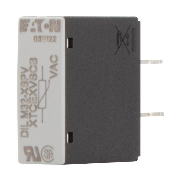 eaton Varistorschutzbeschaltung 130 - 240 AC V verwendbar für: DILM17 - DILM32 DILK12 - DILK25 DILL… DILMP32 - DILMP45 DILM32-XSPV240 281214