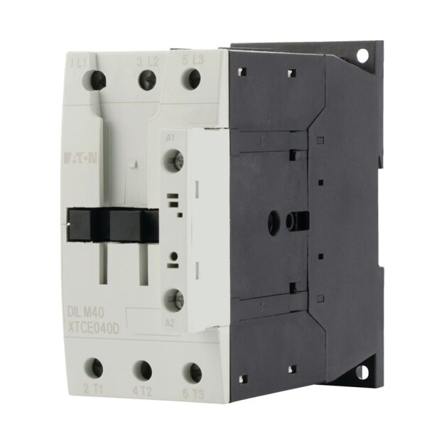 eaton Leistungsschütz 3-polig 380 V 400 V 18.5 kW 220 V 50/60 Hz Wechselstrombetätigung Schraubklemmen DILM40(220V50/60HZ) 277773