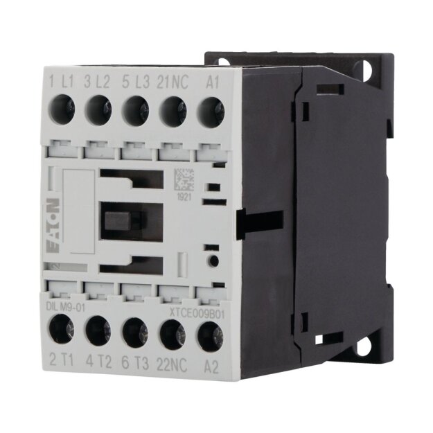 eaton Leistungsschütz 3-polig 380 V 400 V 4 kW 1 Ö 230 V 50/60 Hz Wechselstrombetätigung Schraubklemmen DILM9-01(230V50/60HZ) 276733