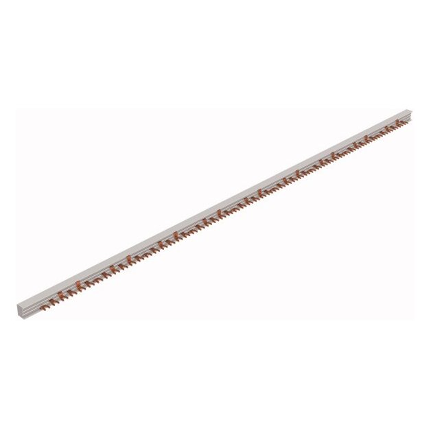 eaton GVK Gabelverschienung 3-phasig+N L1+N - L2+N - L3+N kürzbare Version Endkappen nicht inklusive 1 Meter 16 mm² GVK-16/3P+3N-6TE EP-501072