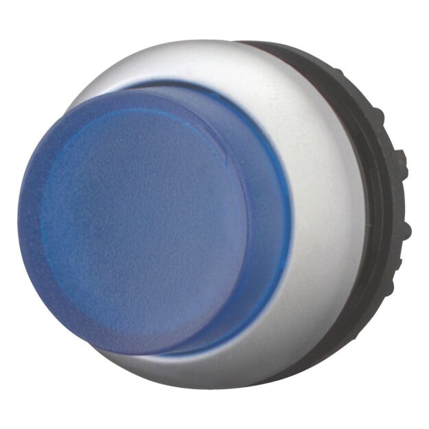 eaton Leuchtdrucktaste RMQ-Titan hoch tastend blau unbeschriftet Frontring Titan M22-DLH-B 216973