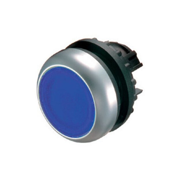eaton Leuchtdrucktaste RMQ-Titan flach rastend blau unbeschriftet Frontring Titan M22-DRL-B 216952