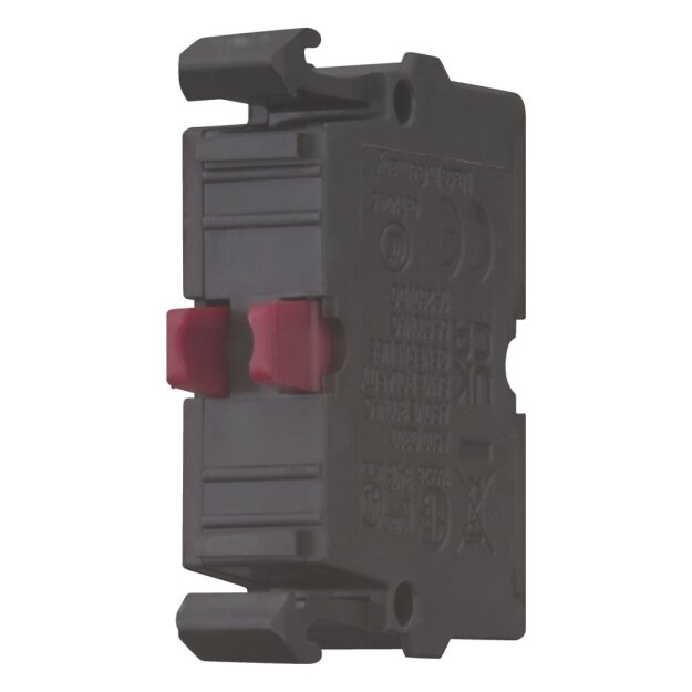 eaton Kontaktelement Schraubklemmen Frontbefestigung 1 ÖS 24 V 3 A 220 V 230 V 240 V 6 A M22-K01D 262165