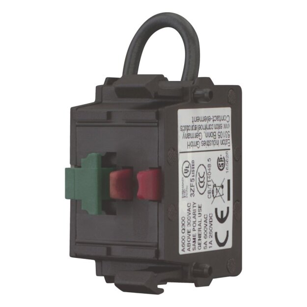 eaton Selbstüberwachende Kontaktelemente Schraubklemmen Frontbefestigung 1 S 1 Ö 24 V 3 A M22-K01SMC10 121472