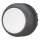 eaton Drucktaste RMQ-Titan flach tastend weiß unbeschriftet Frontring Schwarz M22S-D-W 216593