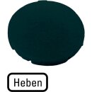 eaton Tastenplatte flach schwarz HOCH M22-XD-S-D17 218192