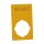 eaton Schild NOT-HALT H x B = 50 x 33 mm gelb NOT-HALT M22-XZK1-D99 121089