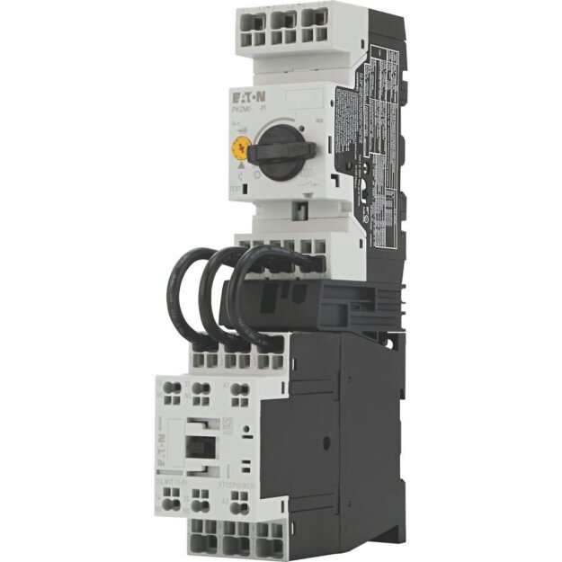 eaton Direktstarter 380 V 400 V 415 V: 7.5 kW Ir= 10 - 16 A 230 V 50 Hz 240 V 60 Hz Wechselspannung Push-in-Klemmen MSC-D-16-M17(230V50HZ)-PI 199607