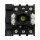 eaton Hauptschalter P1 25 A Einbau 3-polig 1 Schließer 1 Öffner HALT-Funktion mit schwarzem Drehgriff und Sperrkranz abschließbar in 0-Stellung P1-25/EA/SVB-SW/HI11 070194