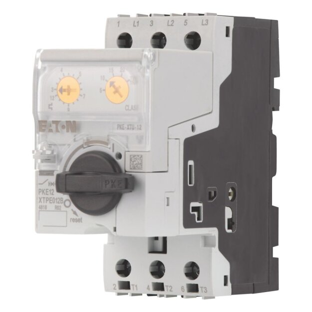 eaton Motorschutzschalter Komplettgerät mit Standardknebel elektronisch 3 - 12 A mit Überlastauslöser PKE12/XTU-12 121733