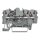 Wago 2001-1311/1000-410 Bauelementklemme 3 Leiter mit Diode 1N4007 Anode links für Tragschiene 35 x 15 und 35 x 7,5 1,5 mm² Push-in CAGE CLAMP® 1,50 mm² grau