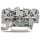 Wago 2002-1311/1000-681 Bauelementklemme 3 Leiter mit Widerstand 1K2 BF 0207 für Tragschiene 35 x 15 und 35 x 7,5 2,5 mm² Push-in CAGE CLAMP® 2,50 mm² grau