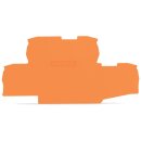 Wago 2002-2792 Abschlussplatte 0,8 mm dick orange