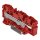 Wago 2006-1303 3-Leiter-Durchgangsklemme 6 mm² für Anwendungen Ex e II geeignet seitliche und mittige Beschriftung für Tragschiene 35 x 15 und 35 x 7,5 Push-in CAGE CLAMP® 6,00 mm² rot