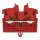 Wago 2050-313 2-Leiter-Mini-Durchgangsklemme mit Betätigungsöffnung 1 mm² mit Rastfuß seitliche und mittige Beschriftung mit Prüföffnung Push-in CAGE CLAMP® 1,00 mm² rot