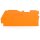 Wago 2104-1292 Abschluss- und Zwischenplatte 1 mm dick orange