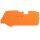 Wago 2110-1292 Abschluss- und Zwischenplatte 1 mm dick orange